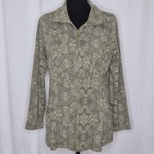 Soft Surroundings Full Zip Cardigan Jacket - Size M